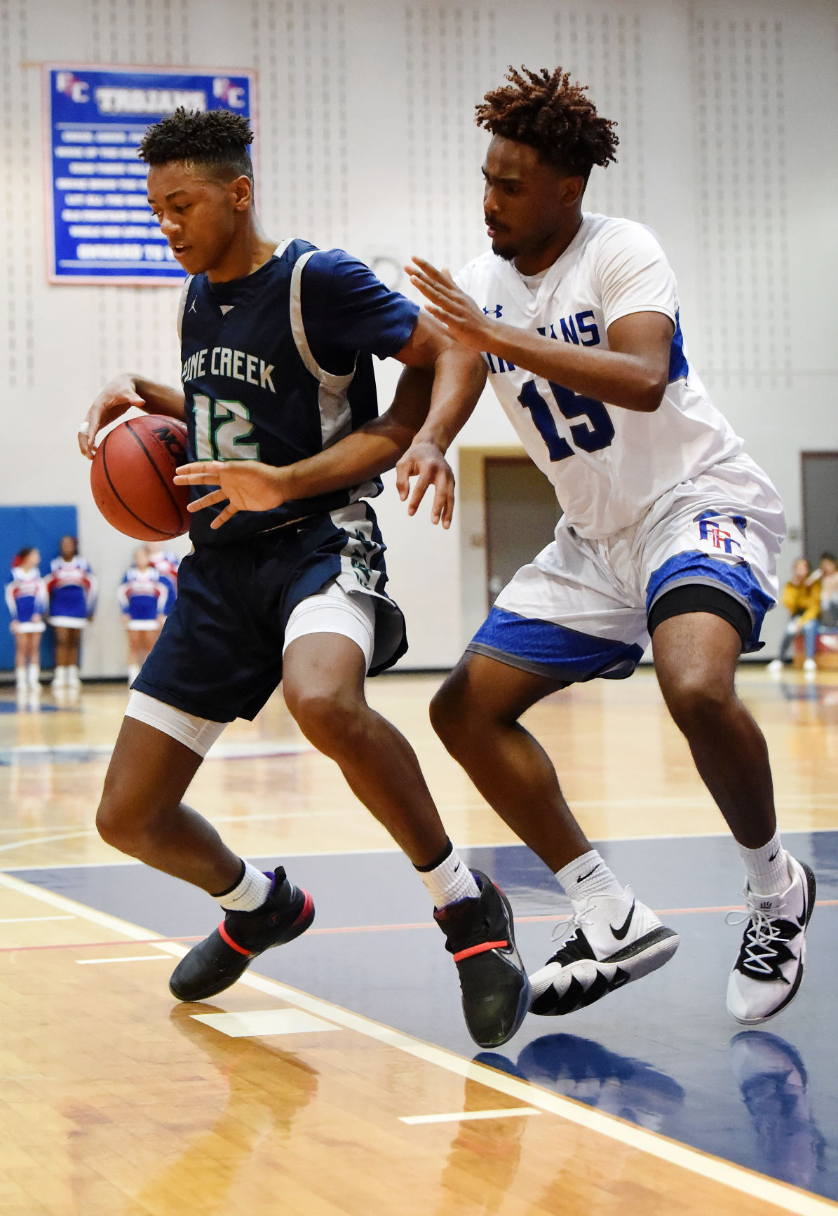 PHOTOS: Fountain-Fort Carson Trojans (58) Pine Creek Eagles (70)